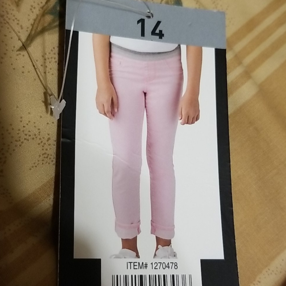 Buffalo by David Bitton Girls Pink Jeggings